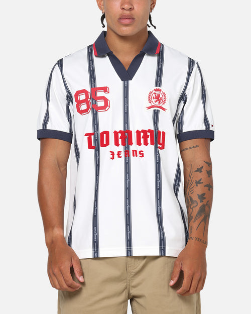 Tommy Jeans Sports Polo T-Shirt Ecru