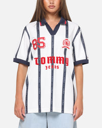 Tommy Jeans Sports Polo T-Shirt Ecru
