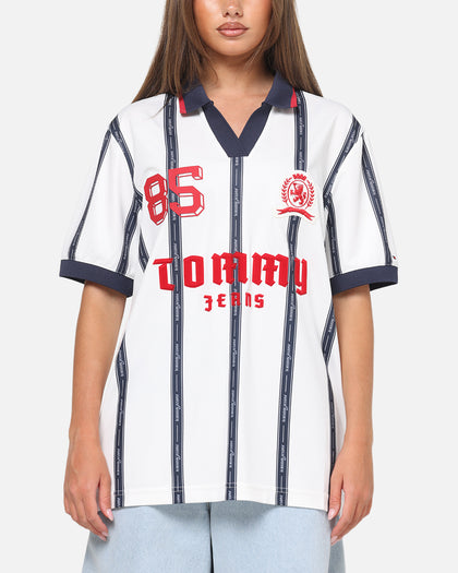 Tommy Jeans Sports Polo T-Shirt Ecru
