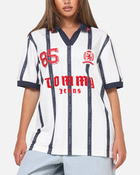 Tommy Jeans Sports Polo T-Shirt Ecru