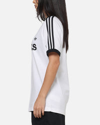Adidas 3-Stripes Ringer T-Shirt White