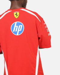 Puma X Scuderia Ferrari Replica Drivers T-Shirt Red