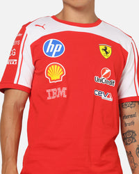 Puma X Scuderia Ferrari Replica T-Shirt Red