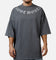 Saint Morta Barbaric Mock Neck T-Shirt Washed Charcoal