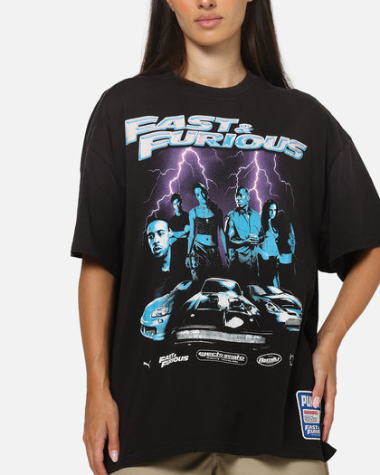 Puma X Fast & Furious II Basketball T-Shirt Black
