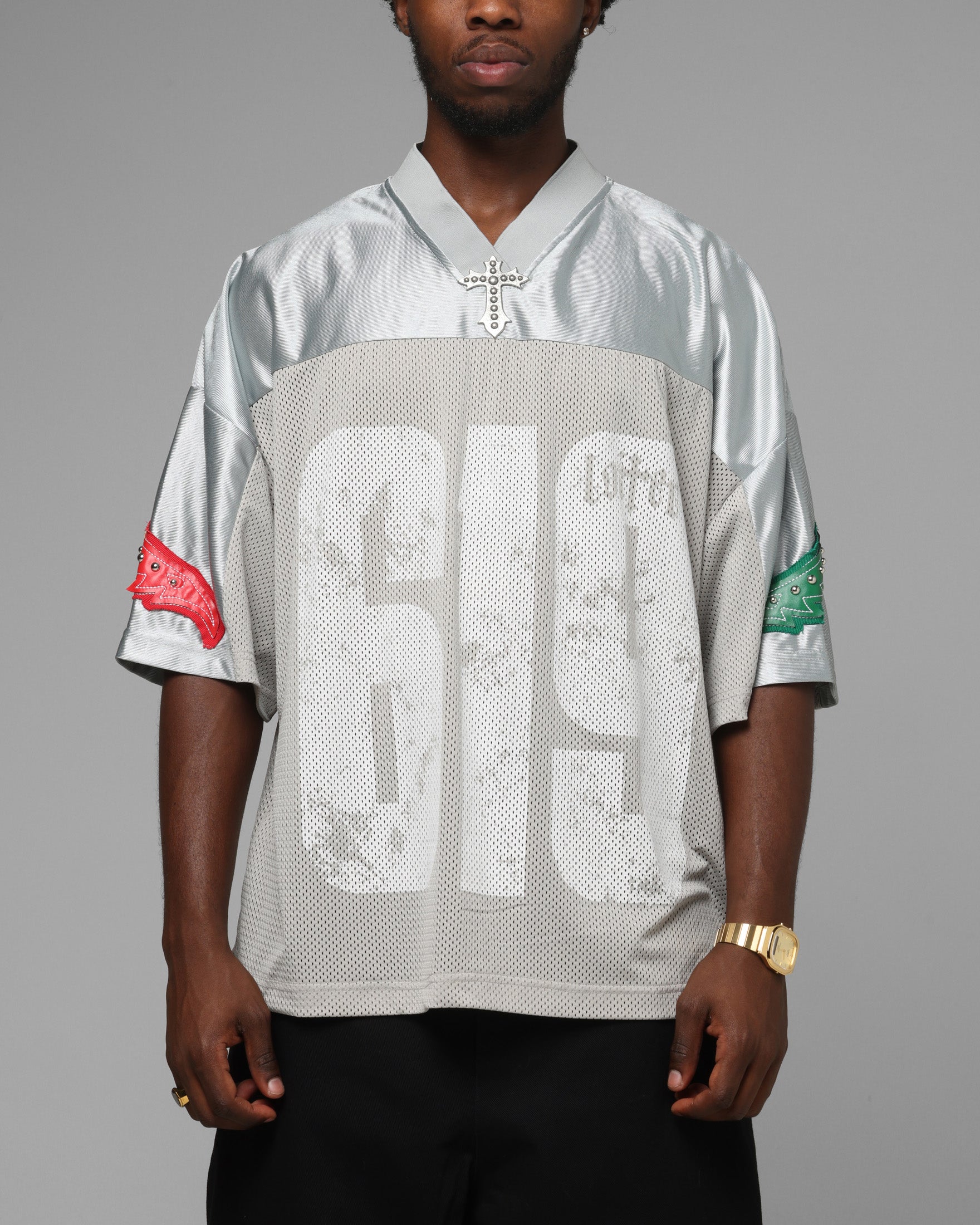 Loiter X WWE Rey Mysterio Jersey Grey | Culture Kings US