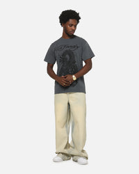 Ed Hardy Euro Fitted T-Shirt Charcoal