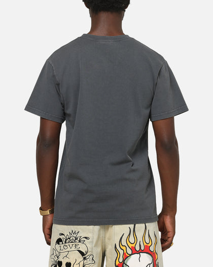 Ed Hardy Euro Fitted T-Shirt Charcoal