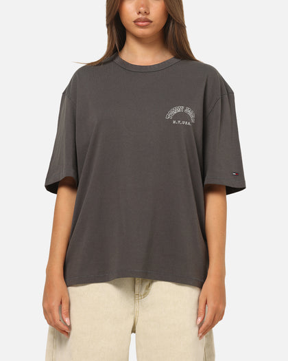 Tommy Jeans Arch Western Backprint T-Shirt Washed Black