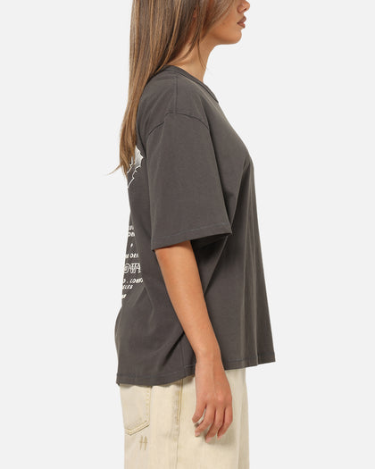 Tommy Jeans Arch Western Backprint T-Shirt Washed Black