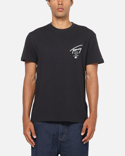 Tommy Jeans Regular Sign City T-Shirt Black