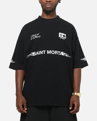 Saint Morta Speed Racing Boxy T-Shirt Black