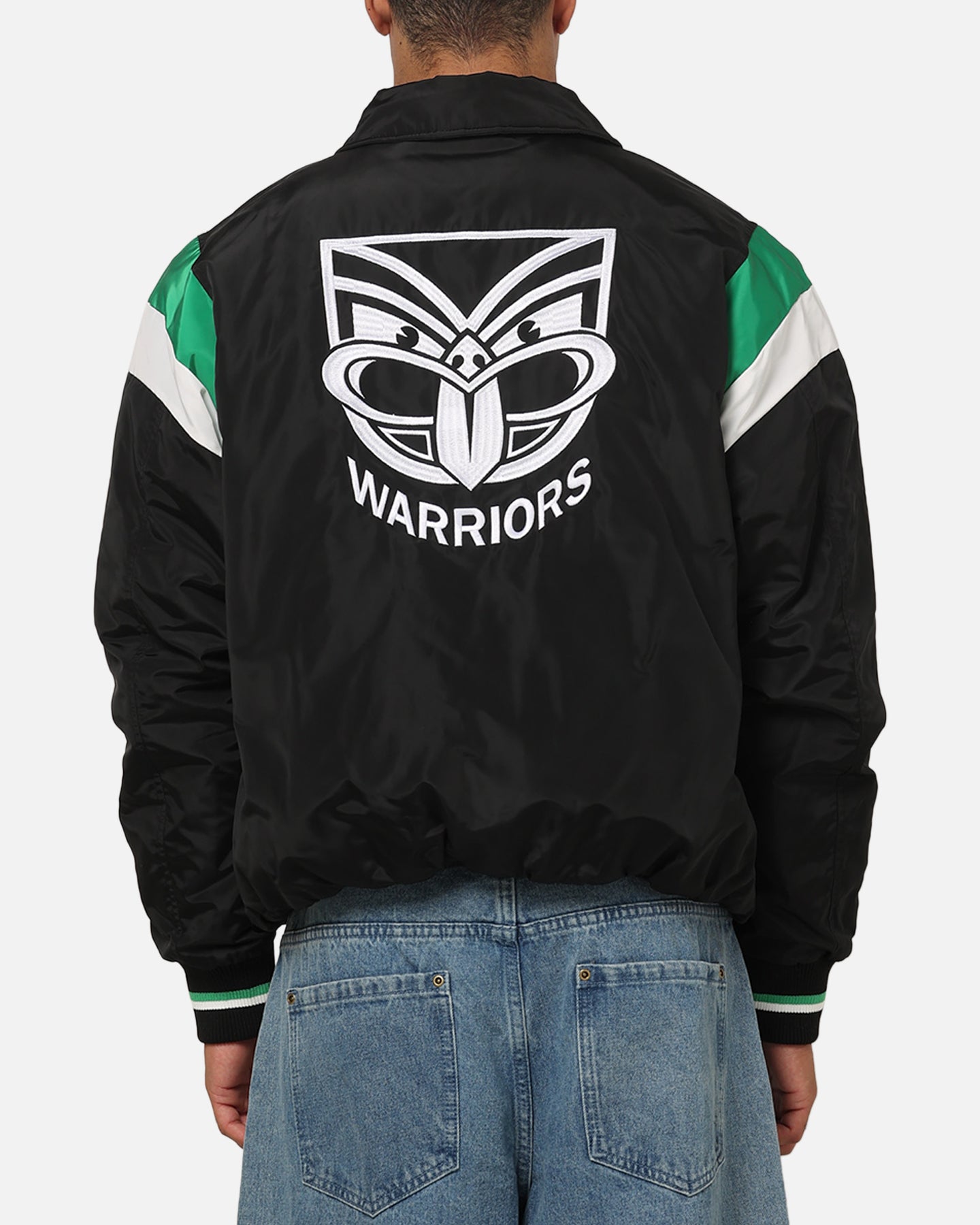 Bleacher Athletic New Zealand Warriors NRL Legacy Baseball Jacket