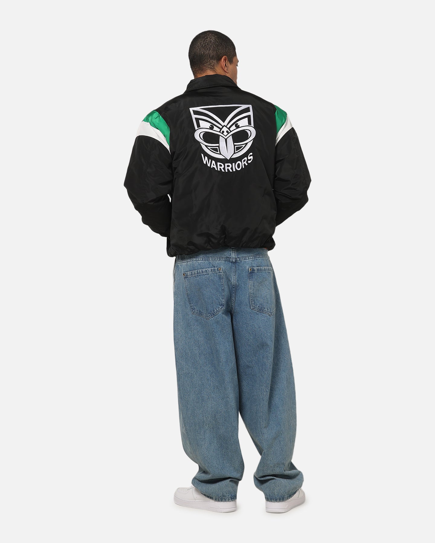 Bleacher Athletic New Zealand Warriors NRL Legacy Baseball Jacket