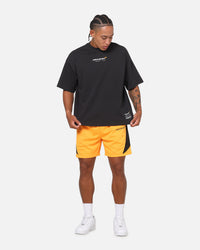 Mitchell & Ness X Mclaren Showcase Boxy T-Shirt Washed Black