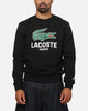 Lacoste Originals Croc Graphic Crewneck Black