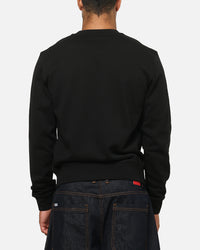 Lacoste Originals Croc Graphic Crewneck Black