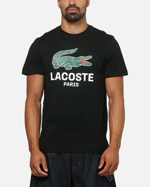 Lacoste Originals Croc Graphic T-Shirt Black