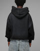 Loiter Inferno Zip Hoodie Black