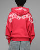 Loiter Dog Pound Airbrush Zip Hoodie Pink