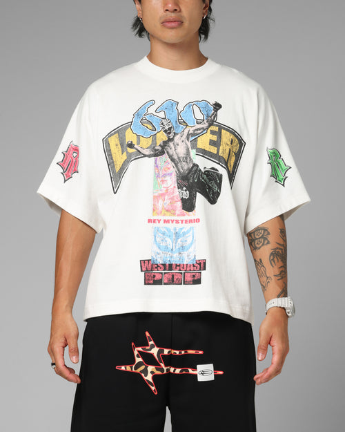Loiter X WWE Rey Mysterio T-Shirt White