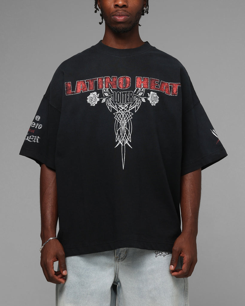 Loiter X WWE Eddie Guerrero Vintage T-Shirt Black | Culture Kings US