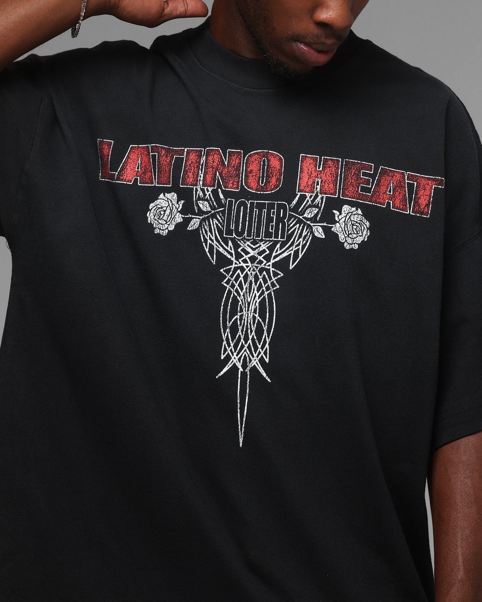 Loiter X WWE Eddie Guerrero Vintage T-Shirt Black | Culture Kings US