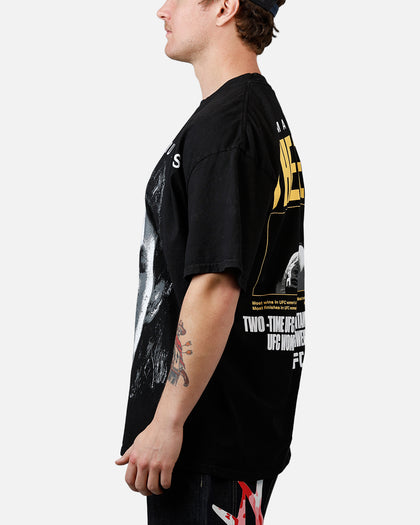 UFC By Culture Kings Amanda Nunes Legends T-Shirt Black Acidwash