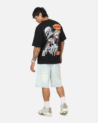 73Studio Star Wars Mando And Grogu Comic T-Shirt Black