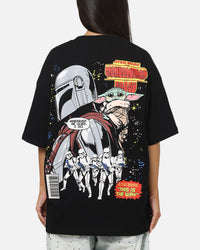 73Studio Star Wars Mando And Grogu Comic T-Shirt Black