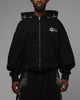 Loiter Pearl Zip Hoodie Black