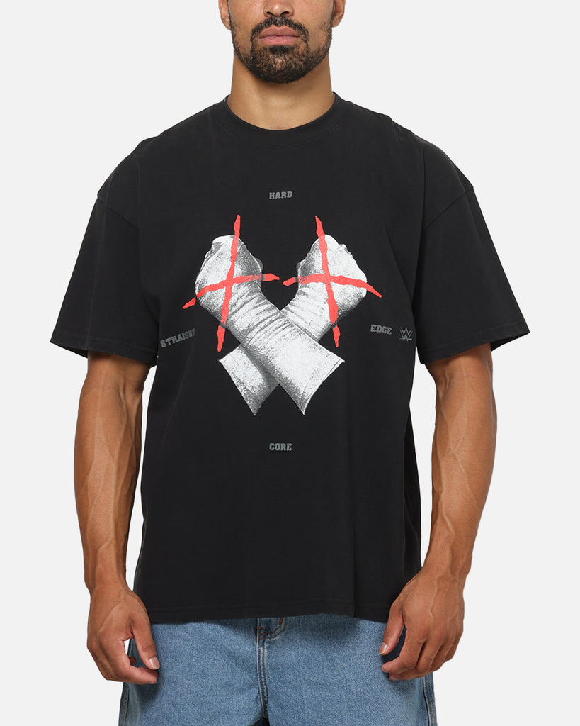 73Studio X WWE CM Punk My Life Rules Vintage T-Shirt Black