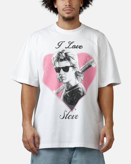 73Studio X Stranger Things Steve Heavy T-Shirt White