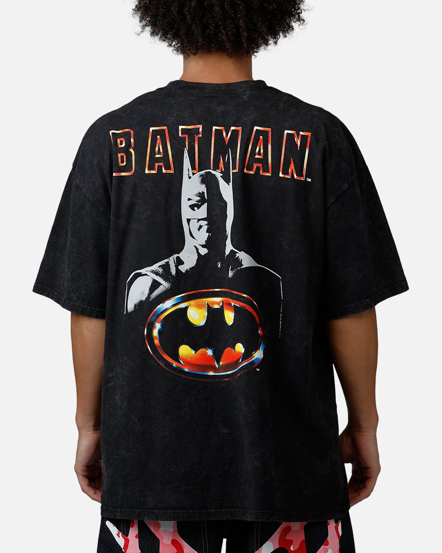 73Studio X DC Batman 1989 T-Shirt Black Acidwash | Culture Kings US