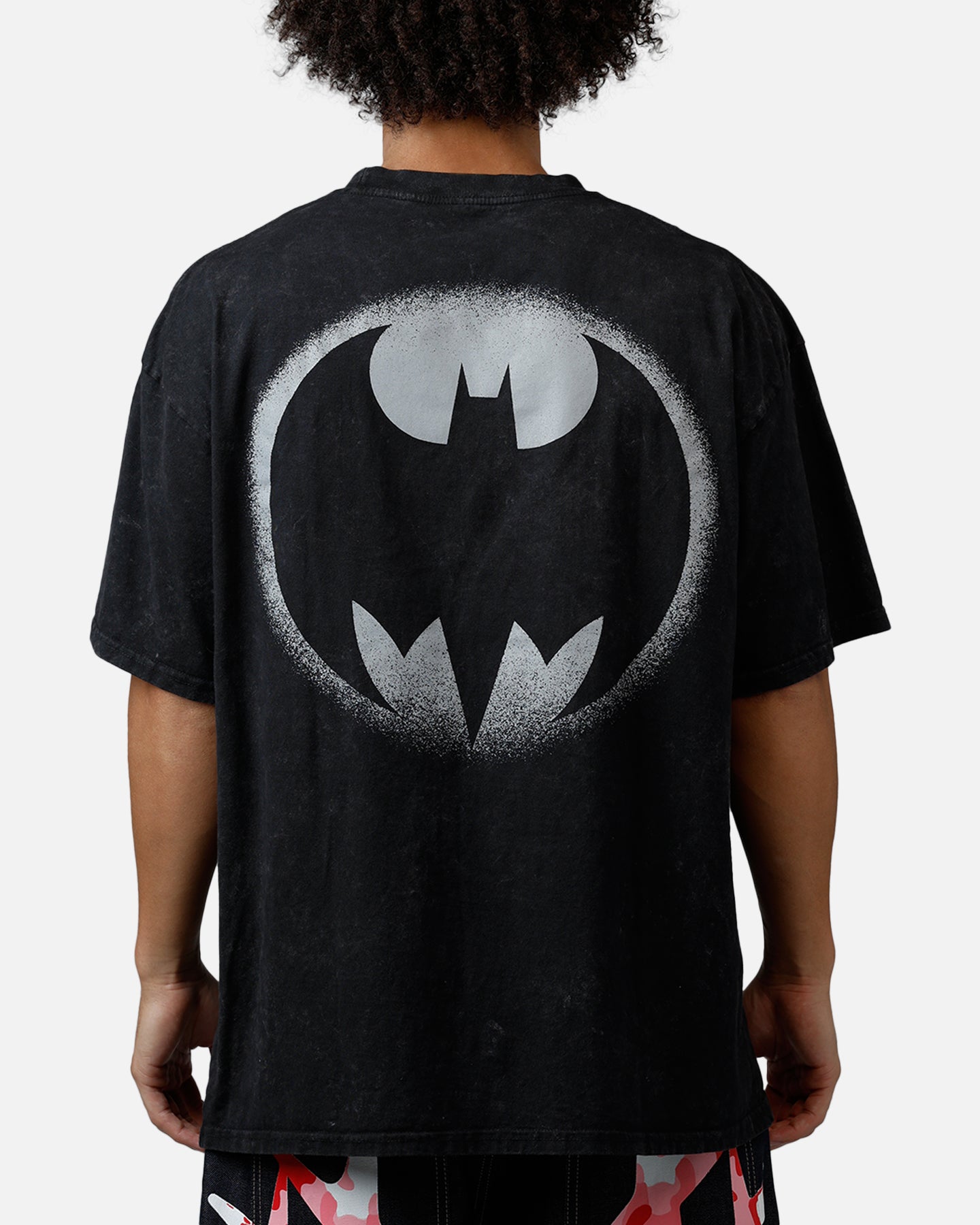 73Studio X DC Batman Dark Knight T-Shirt Black Acidwash | Culture