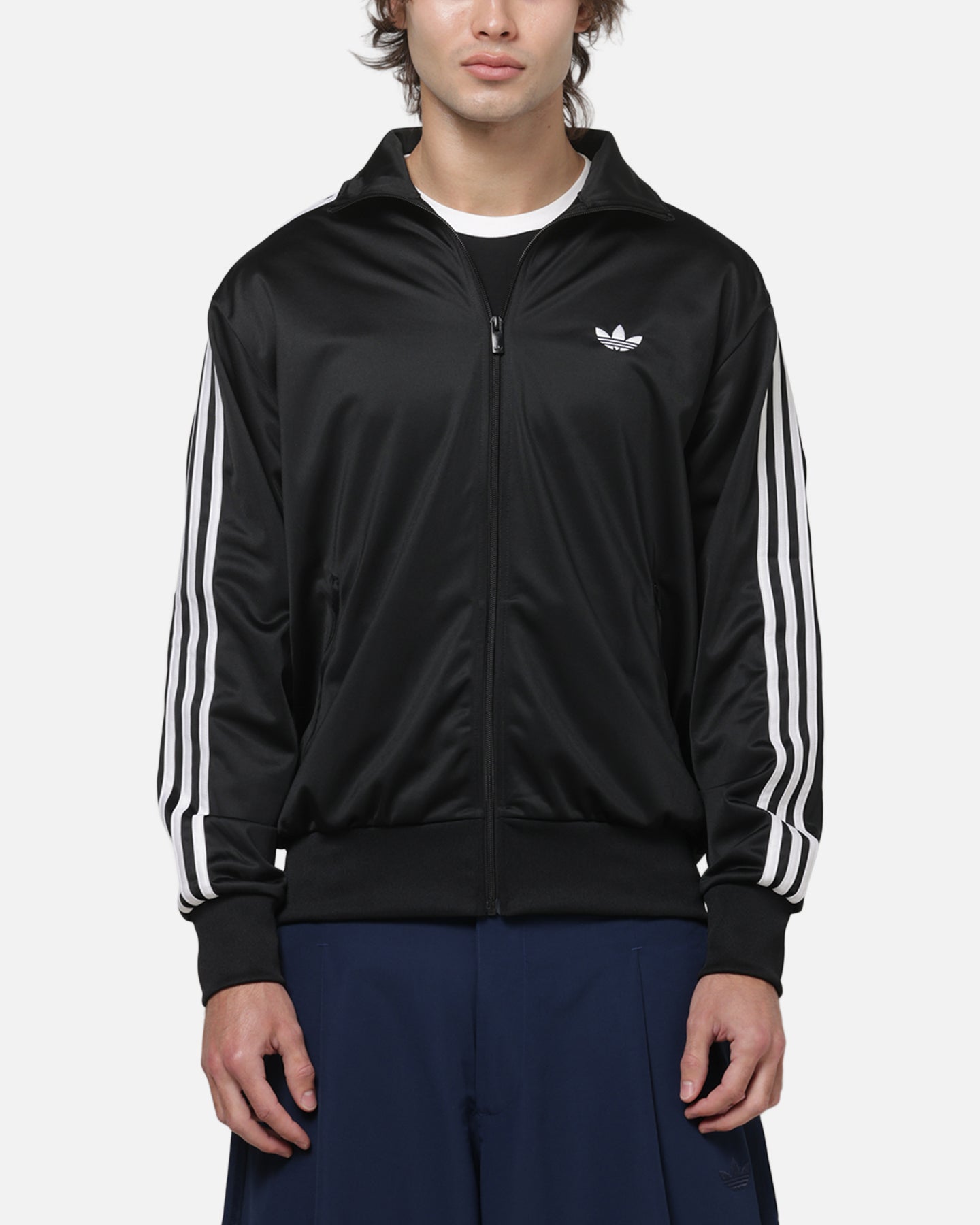 Adidas Firebird Track Top Black/White | Culture Kings US