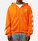 Off White Diag Full Zip Hoodie Orange