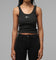 Loiter Women's Hybrid Scoop Neck Tank Charcoal