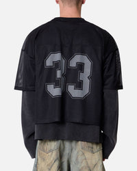 MNML Football Mesh Jersey Black