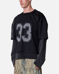 MNML Football Mesh Jersey Black