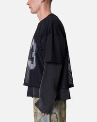 MNML Football Mesh Jersey Black