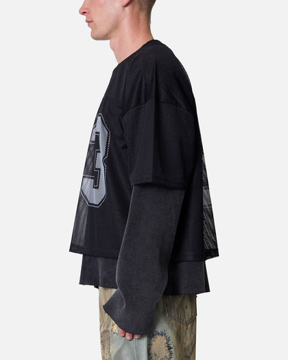 MNML Football Mesh Jersey Black