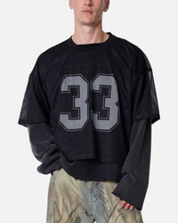 MNML Football Mesh Jersey Black