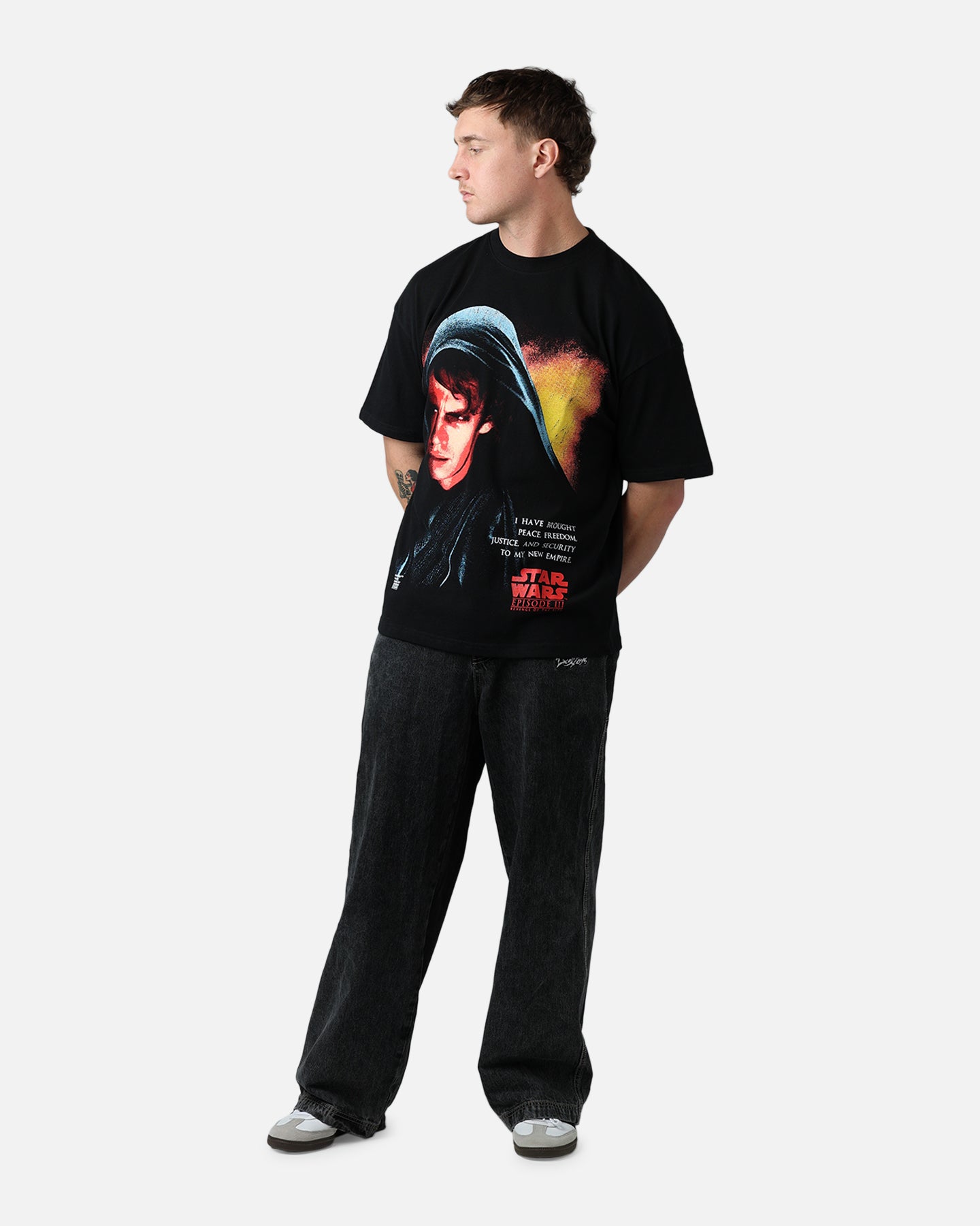 73Studio Star Wars 2005 Anakins War T-Shirt Black | Culture Kings US