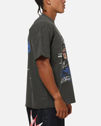 Culture Kings X Atlassian Williams F1 Team Alex Albon T-Shirt Black Acidwash