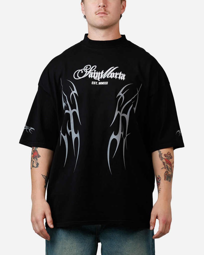 Saint Morta Consortium T-Shirt Black | Culture Kings US