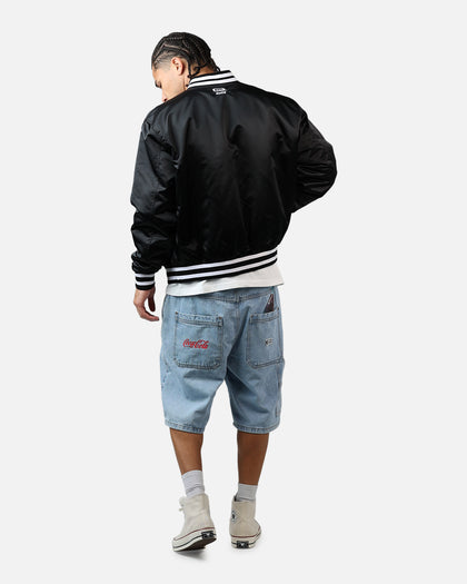Carre X Coca Cola Batter Up Stadium Jacket Black
