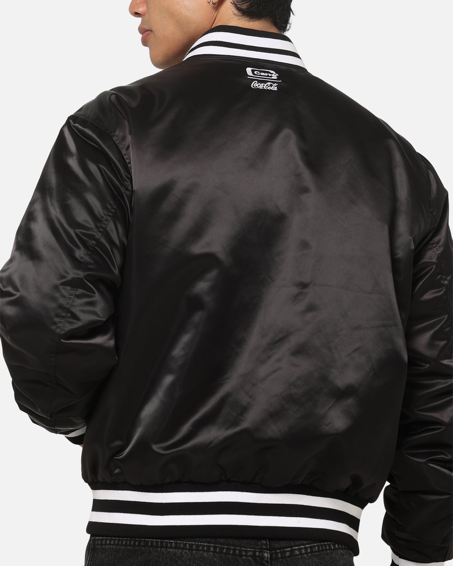 Carre Carré X Coca Cola Batter Up Stadium Jacket Black | Culture