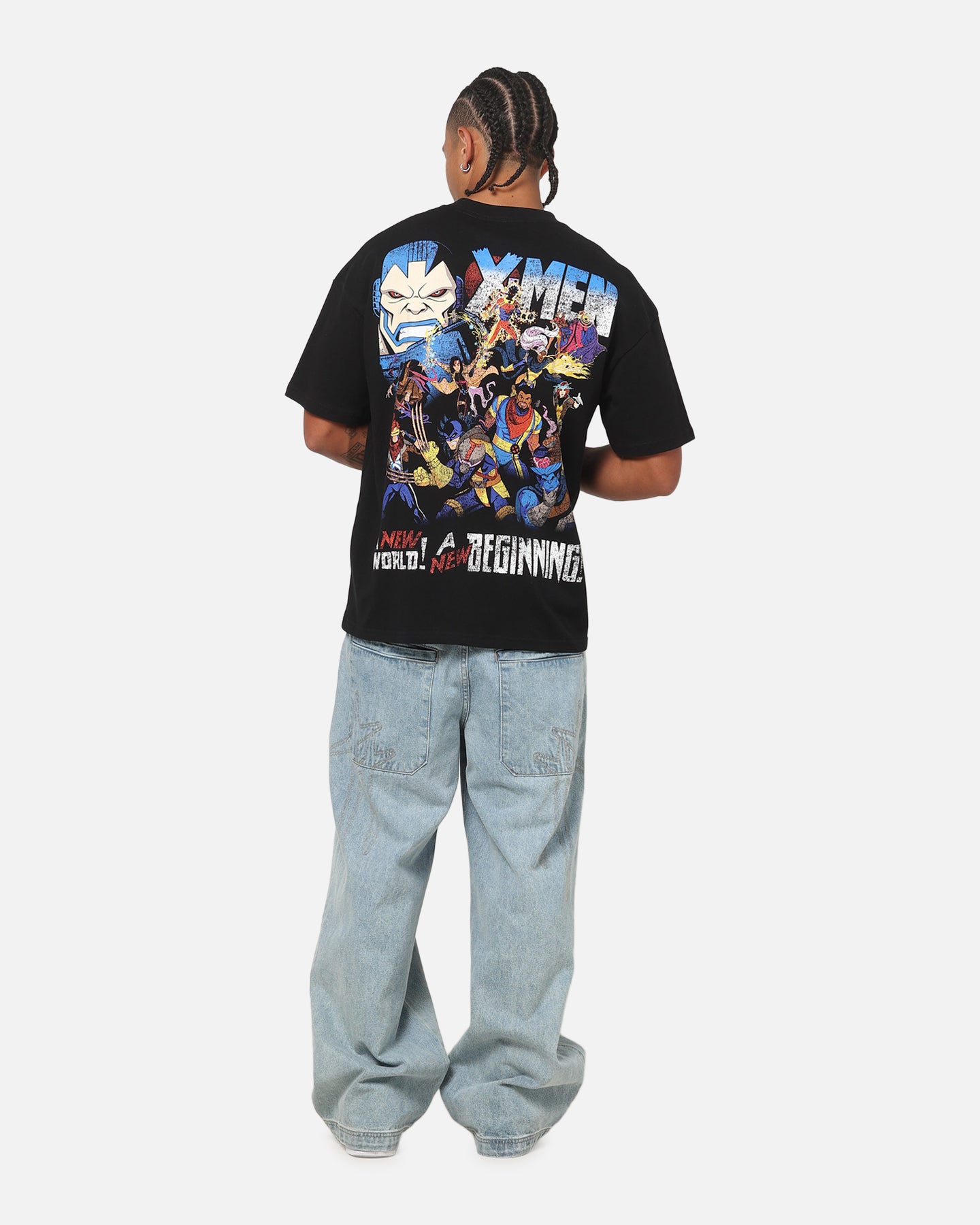 73Studio Marvel X-Men Previously On X-Men T-Shirt Black | Culture