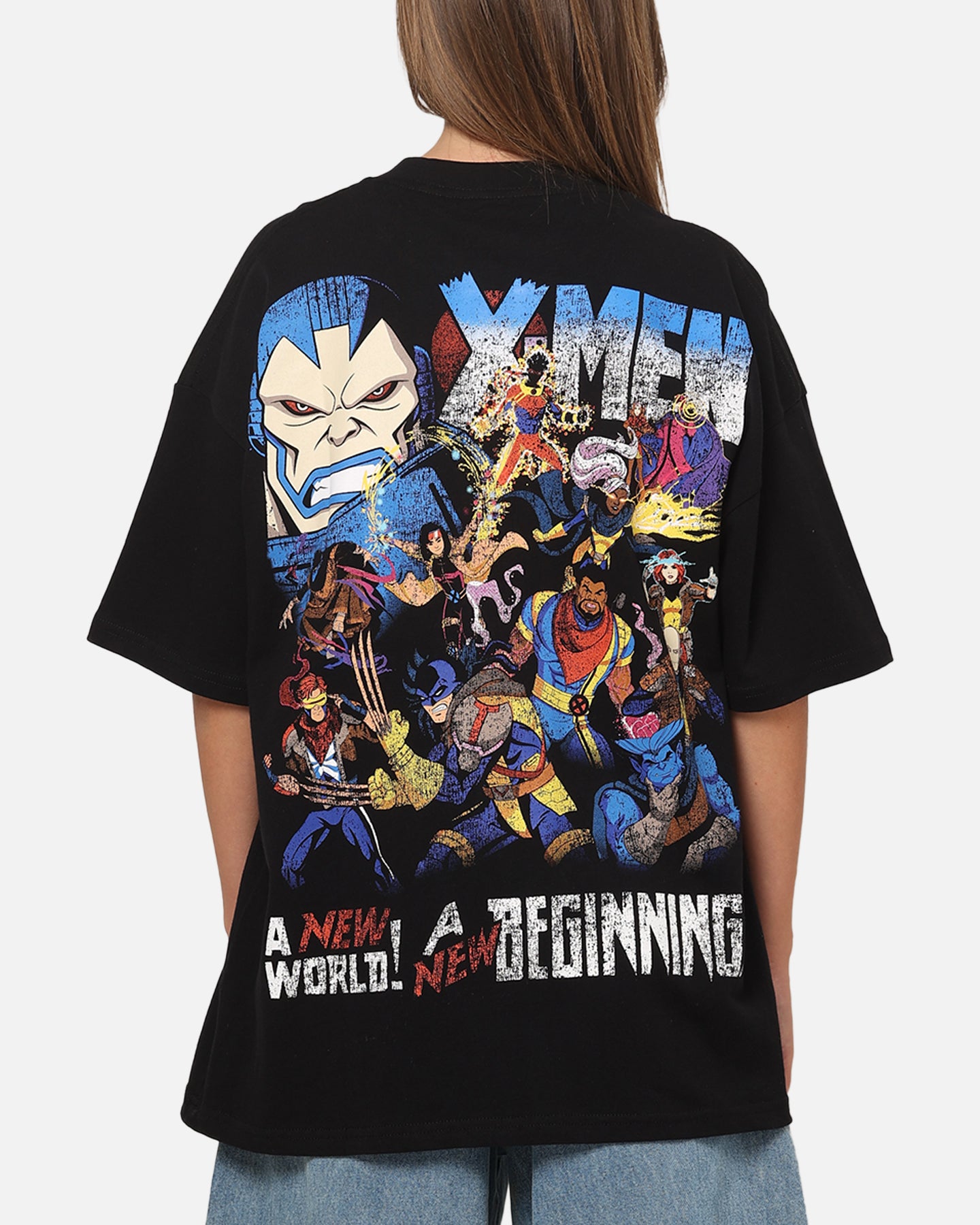 73Studio Marvel X-Men Previously On X-Men T-Shirt Black | Culture